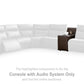 ModZ Power Reclining Sectional with Audio Console