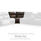 ModZ Power Reclining Sectional with Audio Console
