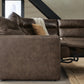 ModZ Power Reclining Sectional with Audio Console