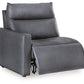 ModZ Power Reclining Sectional with Audio Consoles