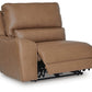 DeepWakes Reclining Sectional with Storage Console