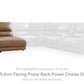 DeepWakes Reclining Sofa Chaise