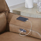 DeepWakes Power Reclining Sectional with Chaise