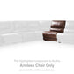 DeepWakes Reclining Sectional with Storage Console