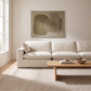 Siena Cloud 3-Piece Linen Modular Sofa