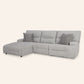 Acklen Place 3-Piece Power Reclining Sectional with left-arm facing chaise, angled view