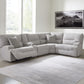 Acklen Place 4-Piece Sectional with console in a living room