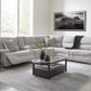 Acklen Place 5-Piece Sectional with console, styled living room