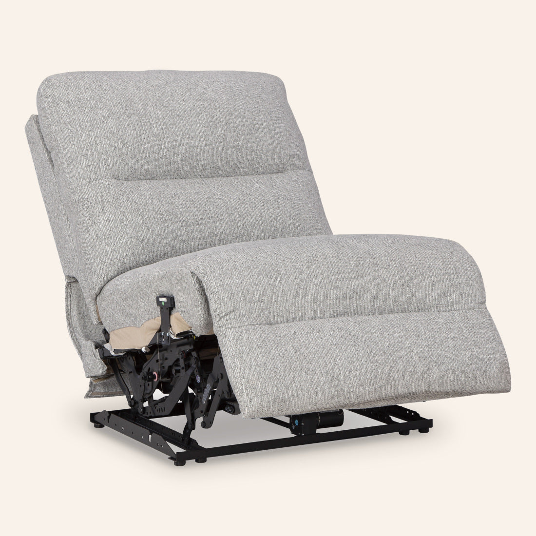 Acklen Place power armless recliner, reclined