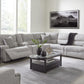 Acklen Place sectional and oversized power recliner in a living room