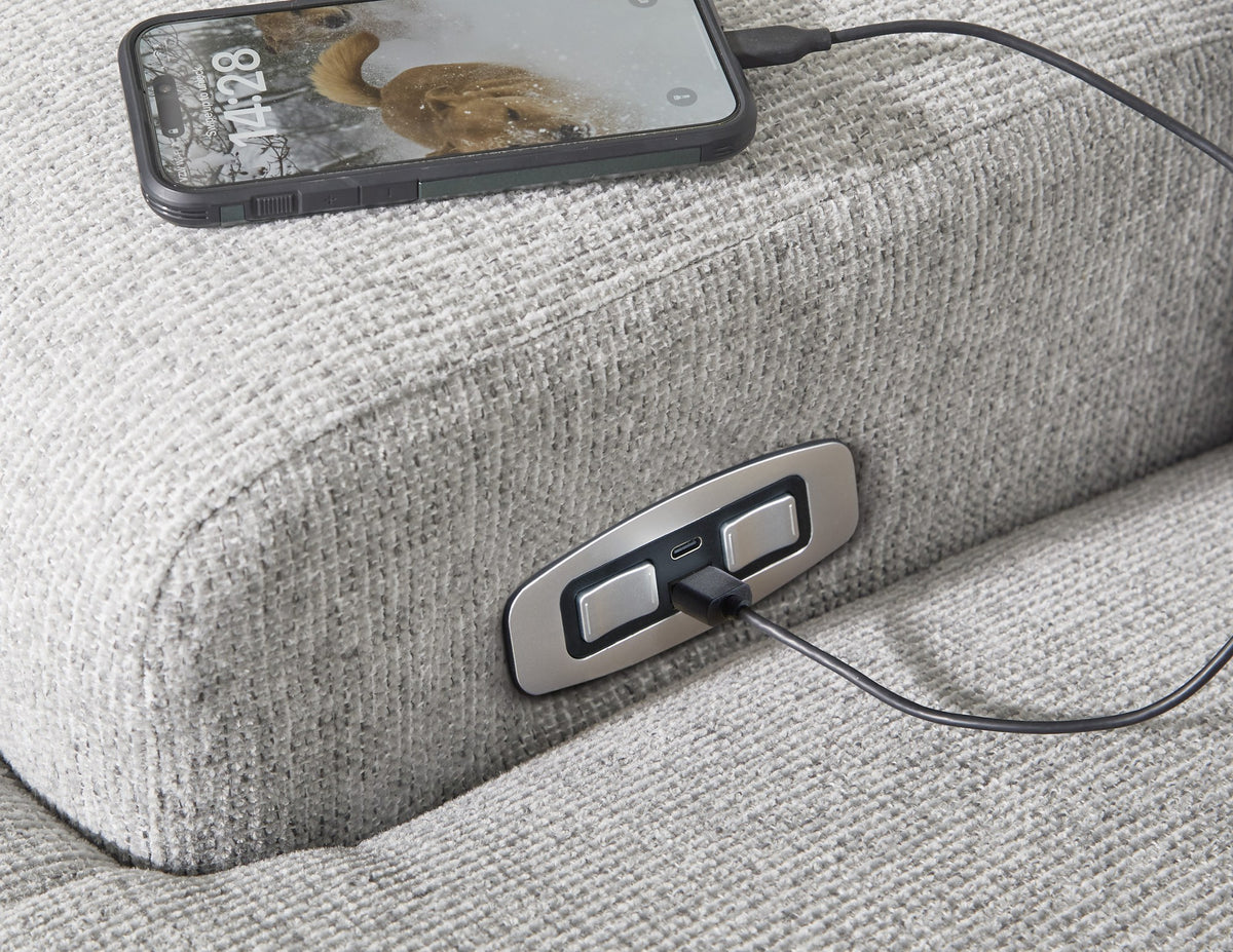 Acklen Place power controls and USB charging port