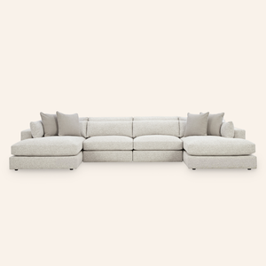 Alcott 4-Piece Double Chaise Sectional