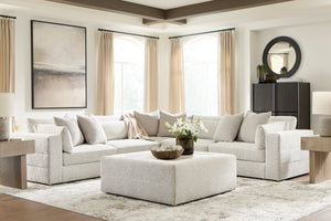 Alcott 5-Piece Sectional w/ Oversized Ottoman
