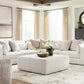 Alcott 5-Piece Sectional w/ Oversized Ottoman