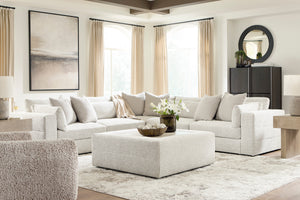 Alcott 5-Piece Sectional w/ Oversized Ottoman