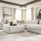Alcott 6-Piece Sectional with Chaise + Oversized Ottoman