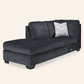 Altari 2-Piece Sleeper Sectional with Chaise