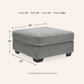 Altari Oversized Accent Ottoman