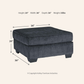 Altari Oversized Accent Ottoman