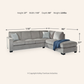 Altari Sectional with Chaise