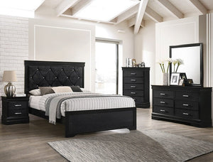 AMALIA BEDROOM MIRROR BLACK image