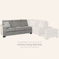 Ashford 2-Piece Sectional with Chaise