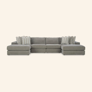 Avaliyah Double Chaise Sectional