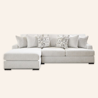 Branchwood 2-Piece Sectional with Chaise, left-arm facing chaise
