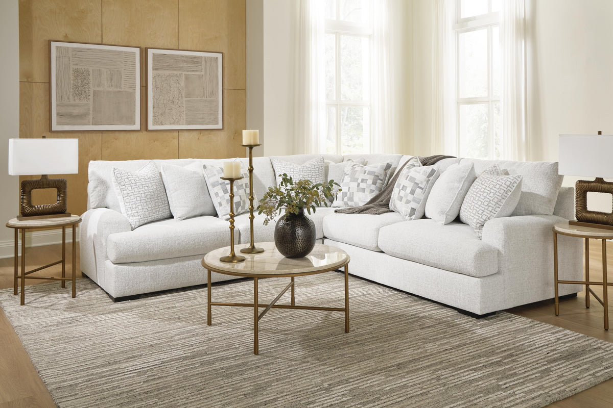 Branchwood 3-Piece Sectional styled in a living room