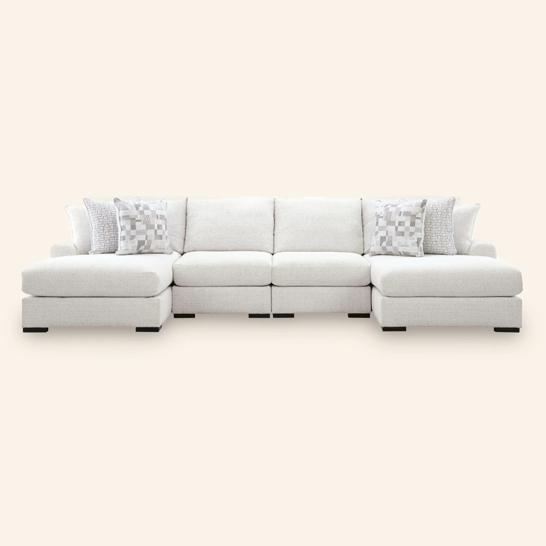 Branchwood 4-Piece Double Chaise Sectional
