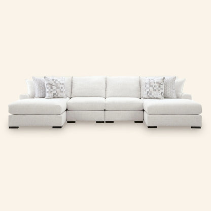 Branchwood 4-Piece Double Chaise Sectional