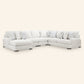 Branchwood 5-Piece Sectional with Chaise, left-arm facing chaise