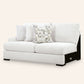 Branchwood left-arm facing loveseat, alternate angle