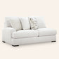 Branchwood left-arm facing loveseat
