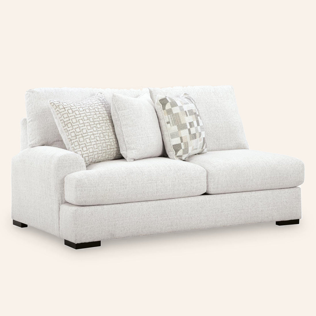 Branchwood left-arm facing loveseat