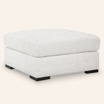 Branchwood oversized accent ottoman