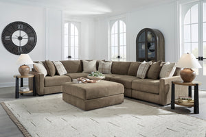 Pleasant Ridge 6-Piece Sectional w/ Storage Ottoman