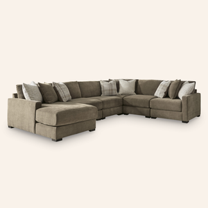 Pleasant Ridge 7-Piece U-Shaped Sectional with Chaise