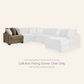 Pleasant Ridge Sectional with Chaise
