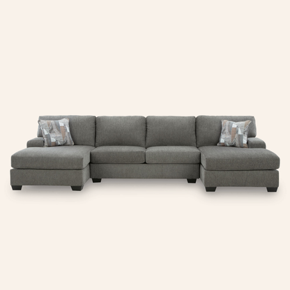 Clarington Sectional with Double Chaise