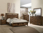 Crown Mark Furniture Curtis Dresser in Rustic image