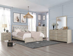 Crown Mark Furniture Jaylen 6 Drawer Dresser in Gray image