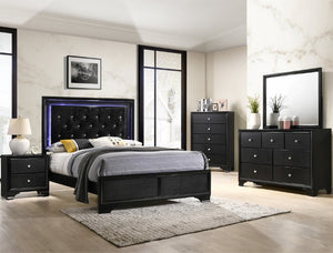 Crown Mark Micah Mirror in Black image