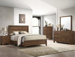 Crown Mark Millie Chest in Brown Cherry image
