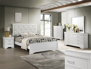 Amalia Chest White