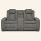 Next-Gen DuraPella Performance Fabric Power Reclining Loveseat with Console