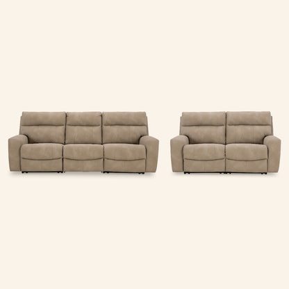 Next-Gen DuraPella Performance Fabric Modular Power Reclining Sofa and Loveseat
