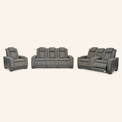 Next-Gen DuraPella Performance Fabric Power Reclining Sofa, Loveseat and Recliner