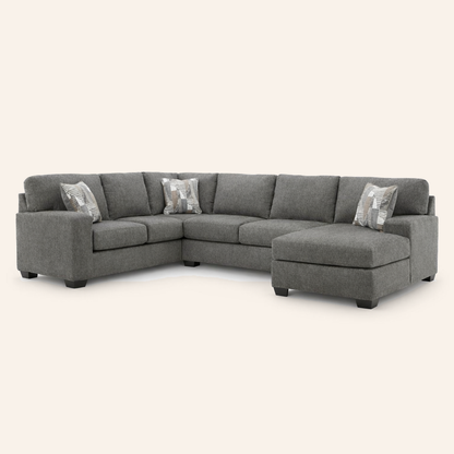 Grayson 3-Piece Sectional with Chaise