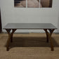 Modern sintered stone dining table
